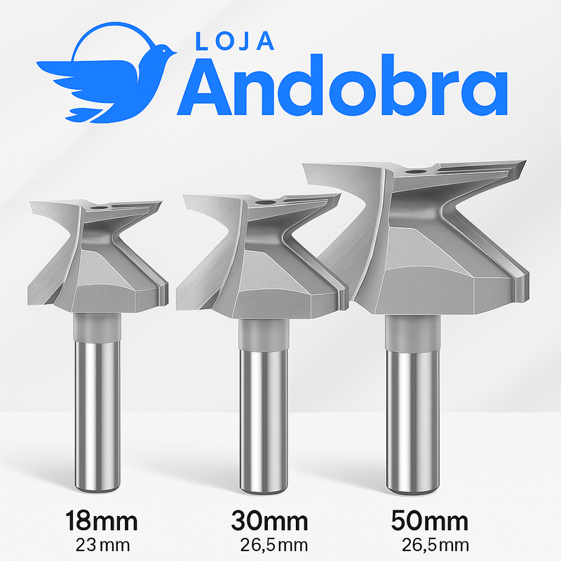 Fresa Para Dobra de MDF 15/18 - Loja Andobra