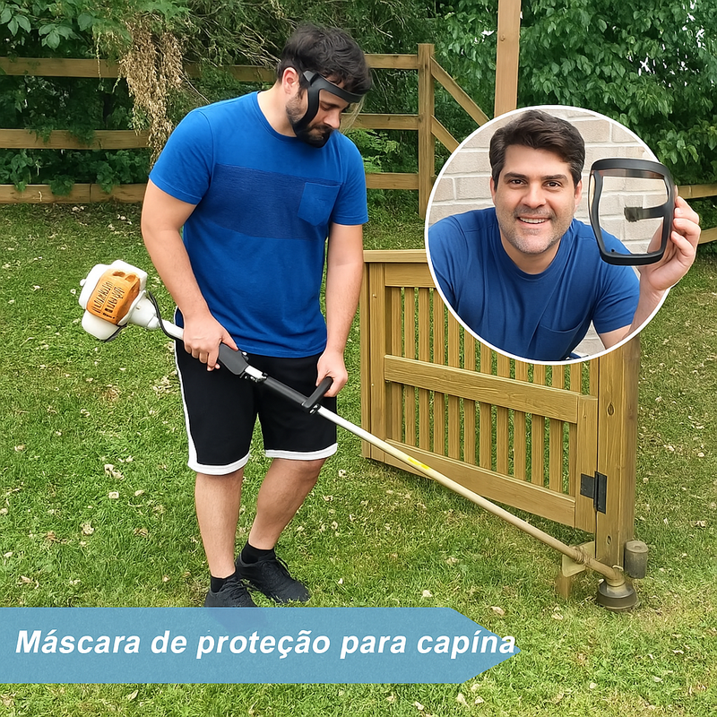 Máscara de Proteção Facial Anti Shock Loja Andobra