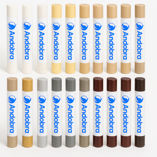 Kit Giz Cera Reparadora de Móveis – 20 Cores Sortidas