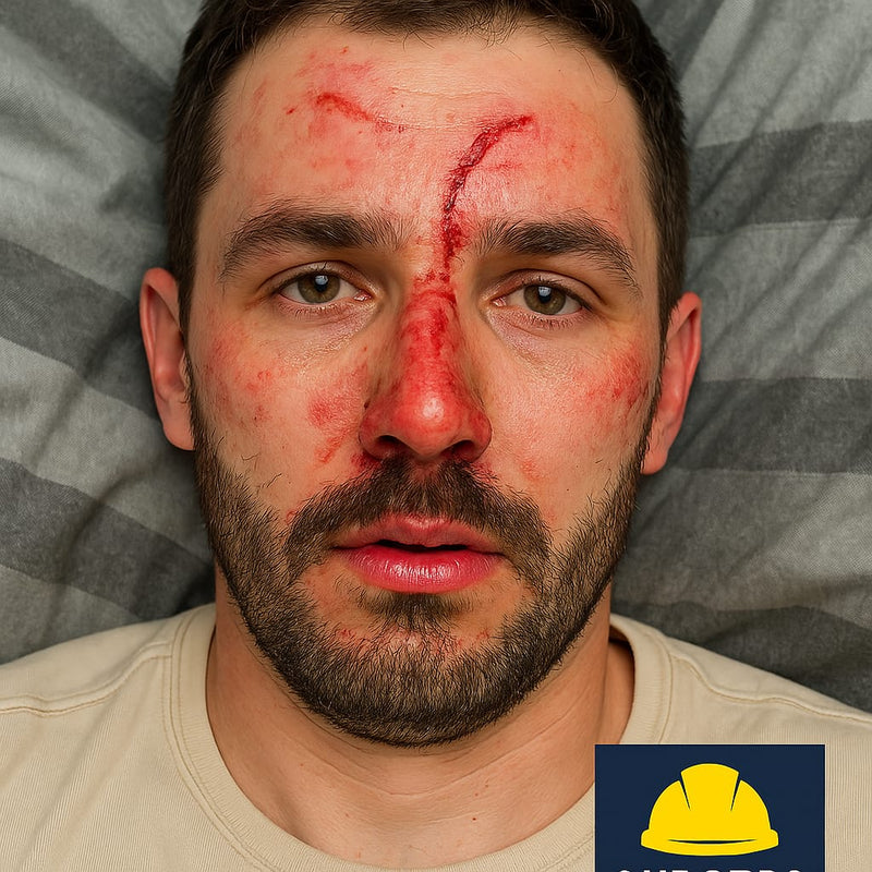 Máscara de Proteção Facial Anti Shock Loja Andobra