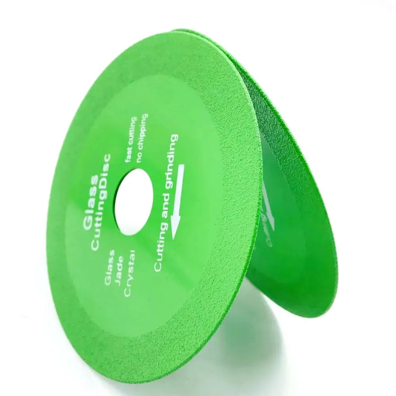 Disco verde Diamantado Cristal Premium 100 / 125mm