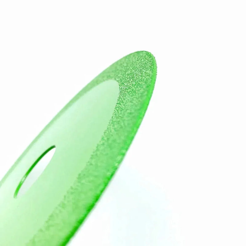 Disco verde Diamantado Cristal Premium 100 / 125mm