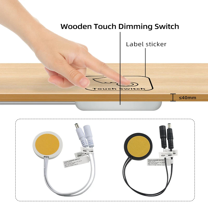 Interruptor dimmer com sensor de toque Andobra - Loja Andobra