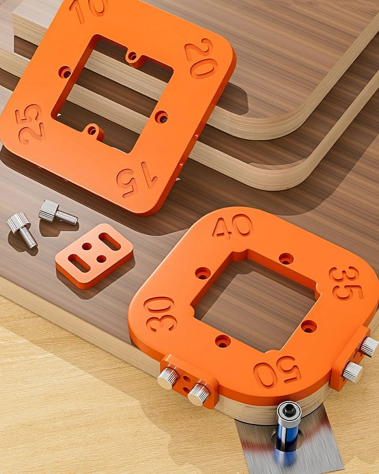 Kit de Gabaritos para Cantos Arredondados MDF