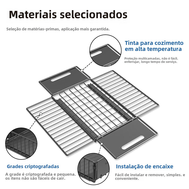 Organizador Deslizante para Armário Cozinha