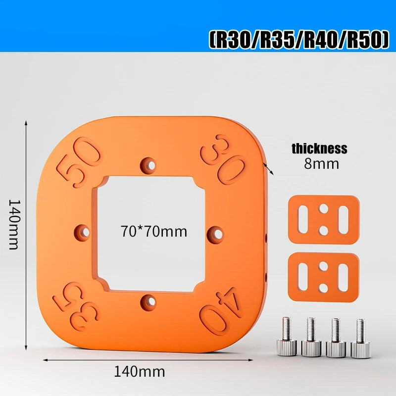 Kit de Gabaritos para Cantos Arredondados MDF