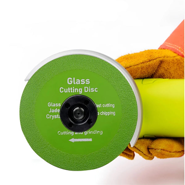Disco verde Diamantado Cristal Premium 100 / 125mm