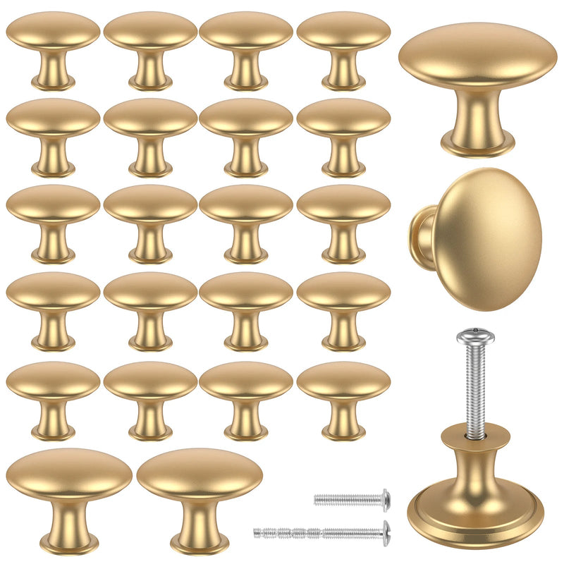 Puxador Royal Dourado Andobra - Kit 25 Pçs Loja Andobra