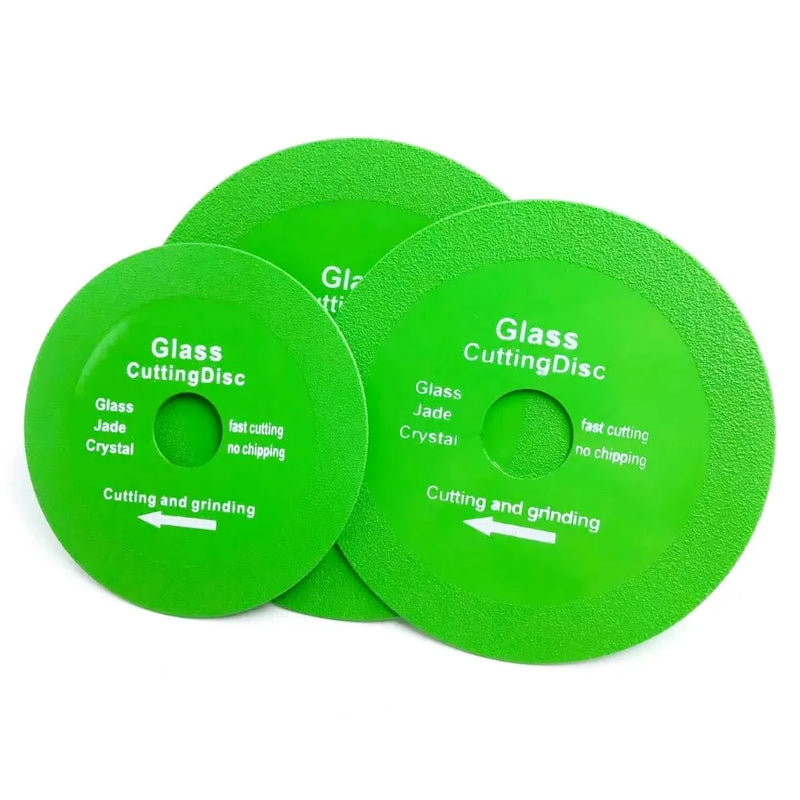 Disco verde Diamantado Cristal Premium 100 / 125mm
