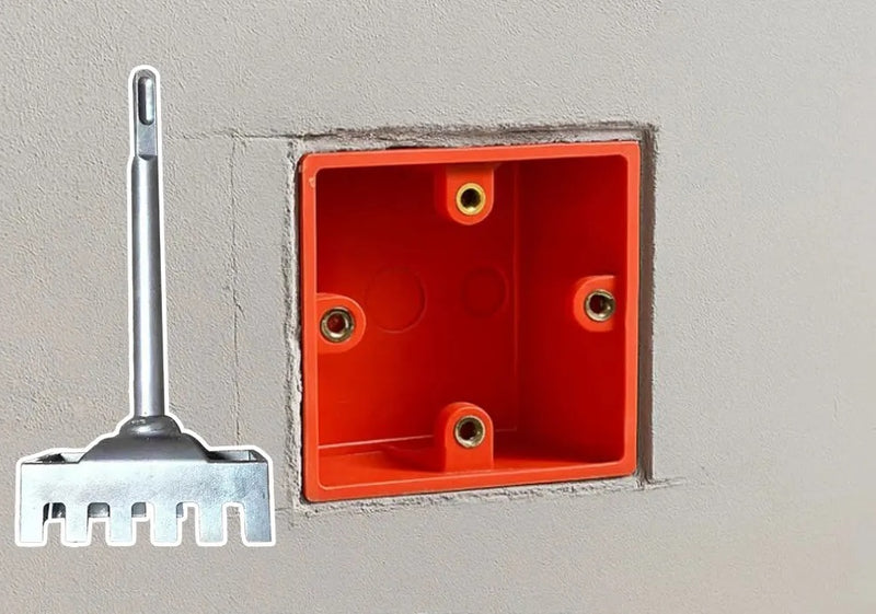Cortador Caixa Elétrica Andobra – Ideal para Tomadas em Drywall e Madeira