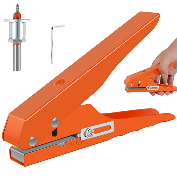 Kit Grampo de Tapa Furo 8mm + Escareador Broca 3mm - Loja Andobra