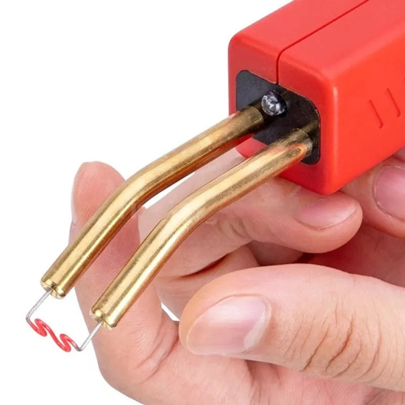 Soldadora de plástico + kit de grampos metálicos