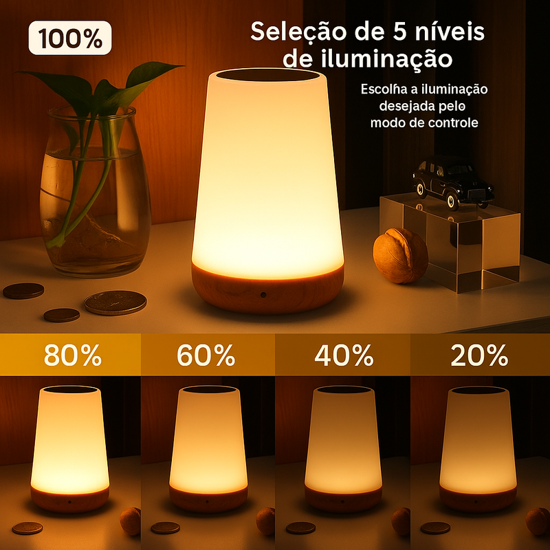Abajur Lumo Touch Andobra (Cópia) - Loja Andobra