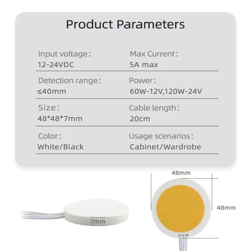 Interruptor dimmer com sensor de toque Andobra - Loja Andobra