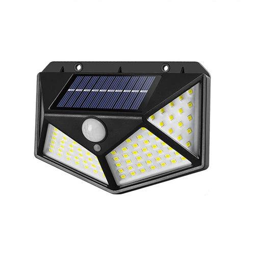 Luminária Solar com Sensor de Movimento 100 LEDs - Loja Andobra