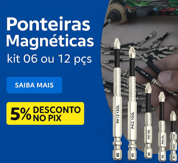 Ponteiras Magnéticas PH2 Andobra